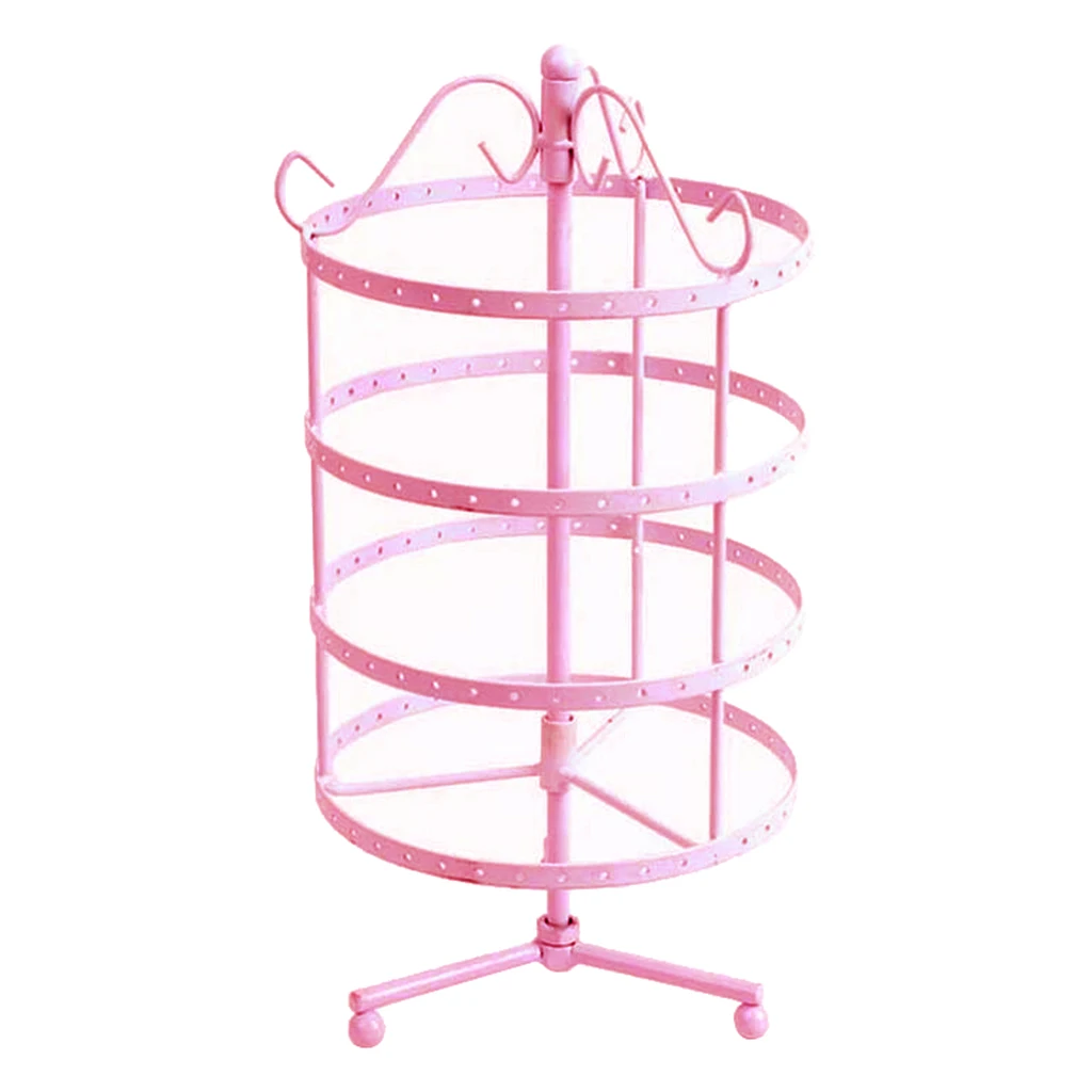 Rotating Earring Display 144 Holes Jewelry Organizer Holder  Tree Rack