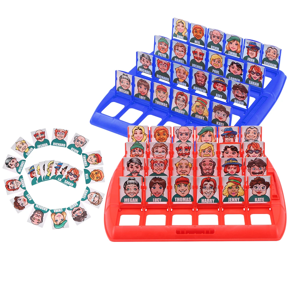 Who Is It-Juego de mesa multijugador para padres e hijos, juguetes interactivos, juegos educativos familiares, tiempo libre, fiesta, accesorios para juegos interiores
