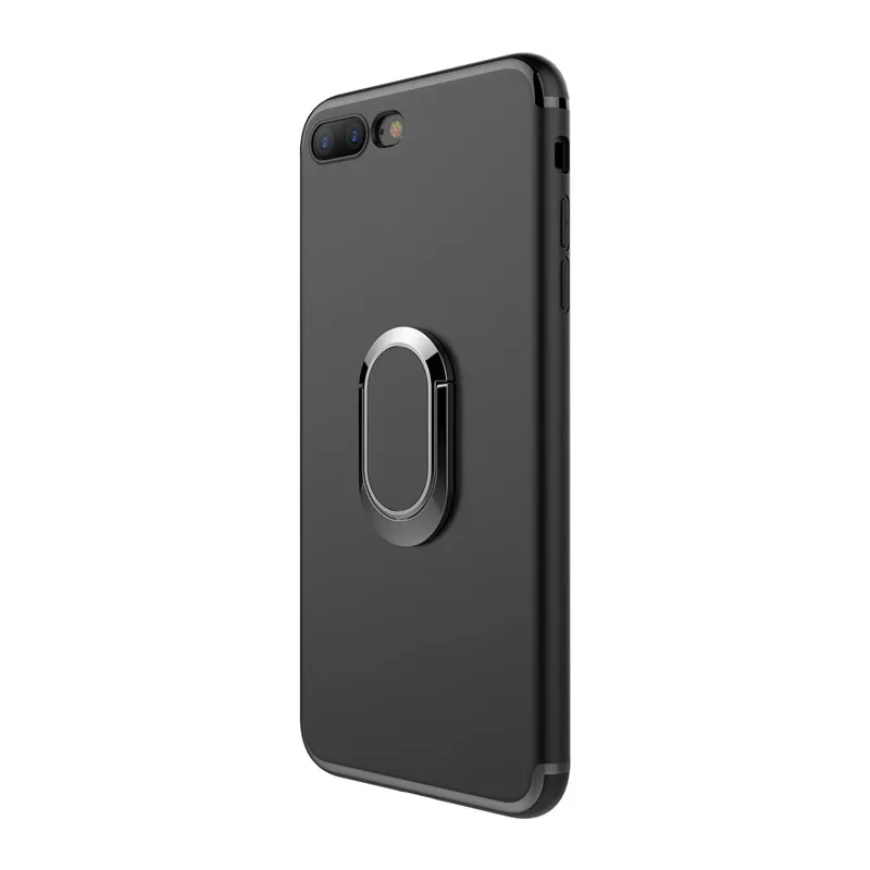 Чехол для iphone 11 X XR XS Pro Max, Модный деловой чехол с кольцом на палец, держатель для телефона, задняя крышка для iphone 6, 6 S, 7, 8 Plus