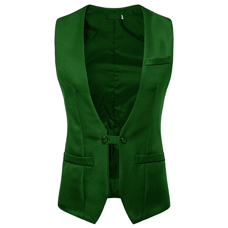 Men's Business Suit Vest Image 5