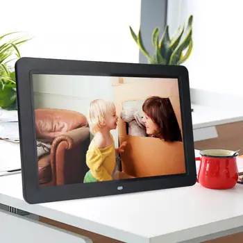 

12inch 1280x800 HD Digital Photo Frame Music / Video / eBook / Clock / Calendar Display with Remote Control