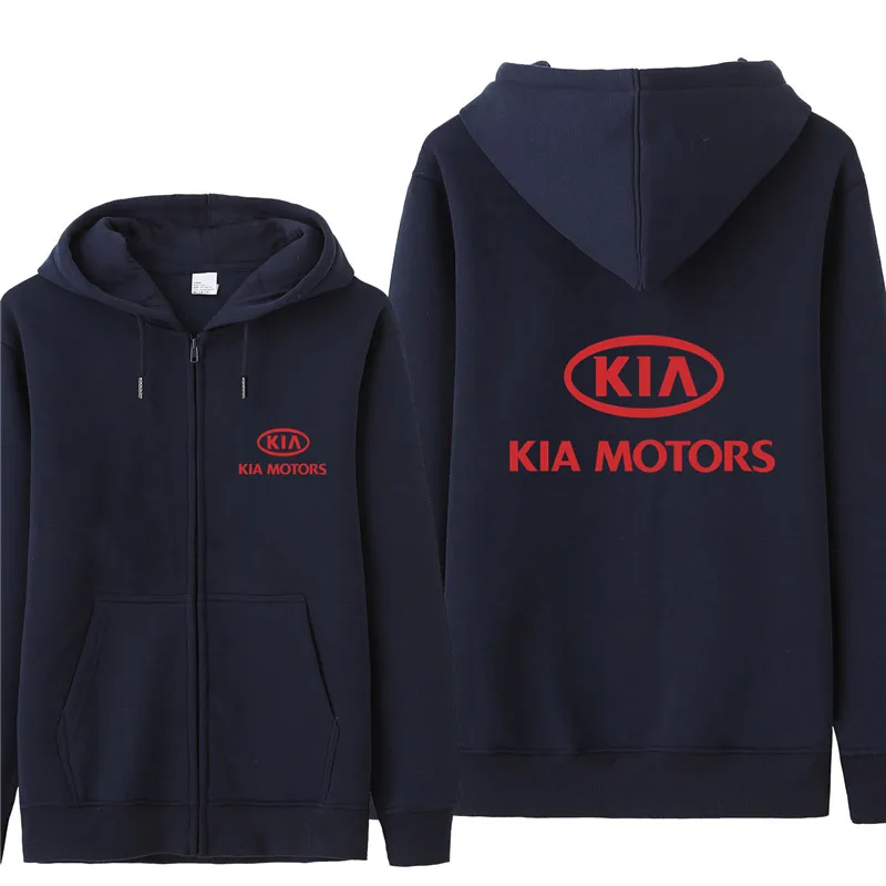 Осенние толстовки KIA Motor для мужчин, модное пальто, флисовый пуловер унисекс, мужские толстовки KIA - Цвет: as picture
