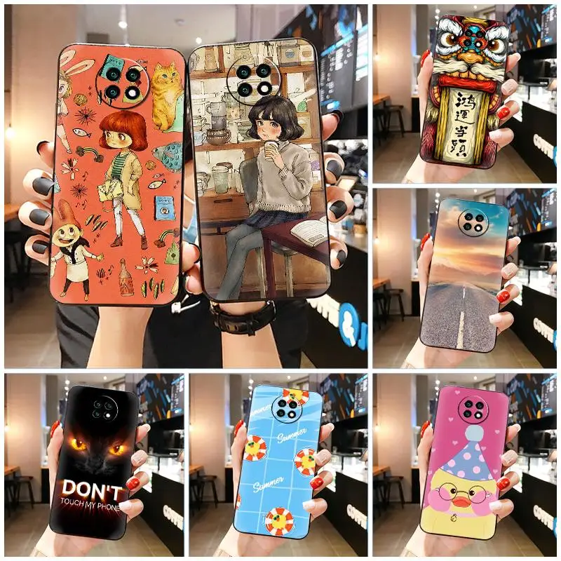 Модный красивый чехол для телефона Xiaomi Redmi Note9 5G Китай противопылевая задняя