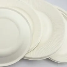 Одноразовый бумажный поддон ручной работы DIY креативный белый бумажный поддон цветной бумажный поддон материал для рисования белая бумажная тарелка