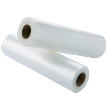 

2 Rolls Vacuum Sealer Bags ,Vacuum Seal Roll ,Vacuum Sealer Sous Vide Bags for Food Saver Food Storage Bag Roll Vac