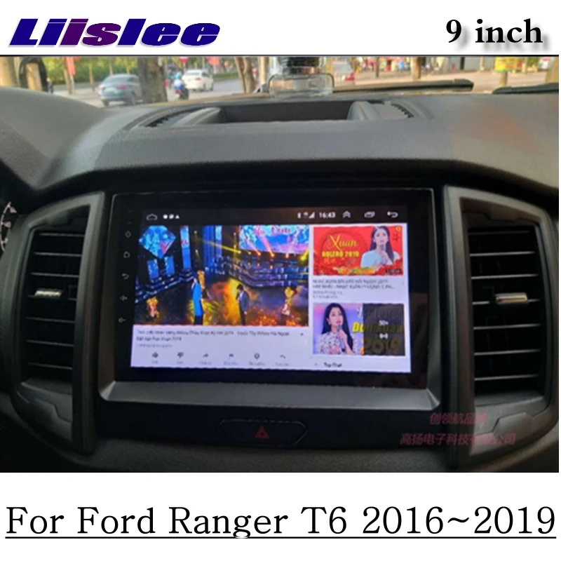 LiisLee автомобильный мультимидийный навигатор HiFi аудио Радио стерео для Ford Ranger T6~ стиль carplay адаптер навигация NAVI