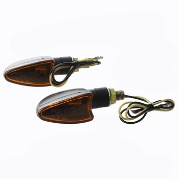 

2 PCS Mini Indicator Warning Light Motorcycle 2W - Yellow