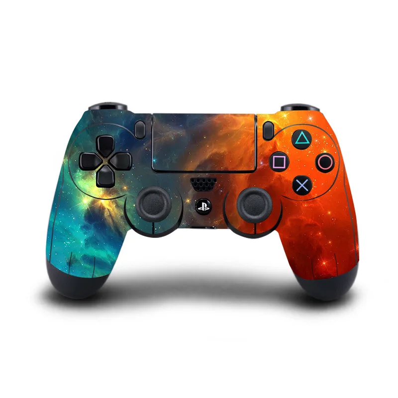 PS4 контроллер кожи Galaxy Звездные виниловые наклейки переводной рисунок Наклейка