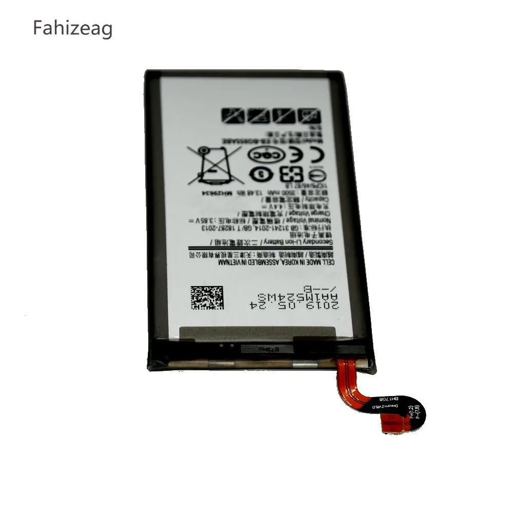 Fahizeag 5 шт. EB-BG955ABE Замена батарея для samsung Galaxy S8 Plus G9550 G955 G955F G955A G955T G955S/V G955R4 мобильный