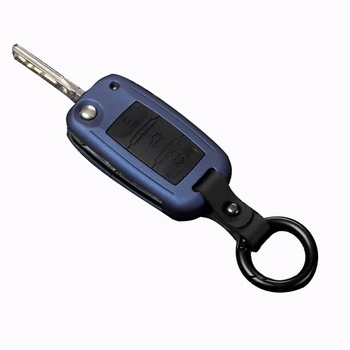 

ABS Car Smart Folding Remote Key Cover Case Holder Protect Keychain Keyring for SKOKDA Fabia RAPID YETI Superb Derivative A