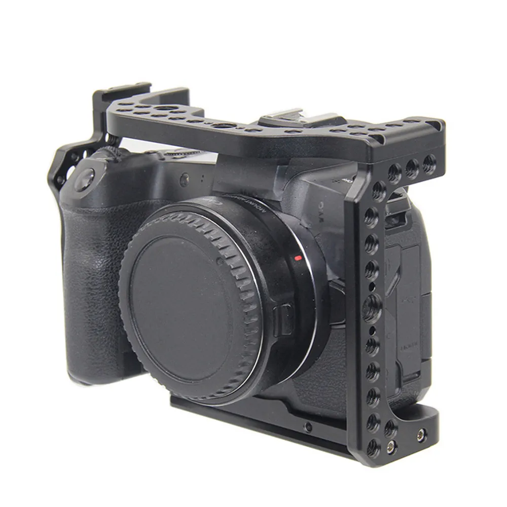 Клетка для камеры Canon EOS R с Coldshoe 3/8 1/4 резьбовые отверстия Arca Swiss быстросъемная пластина защитная крышка для камеры