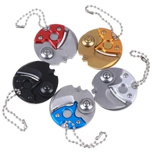 Карманный складной мини нож с зубчатой передачей, Овощечистка, кожура, боевая, открытая, для кемпинга, монета, для улицы, Самозащита, EDC, открывалка, коробка для посылок, коготь, посылка, письмо