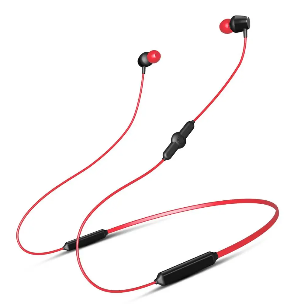 APBLP Q5 Спортивные Беспроводные bluetooth наушники для мобильных телефонов гарнитура с микрофоном тяжелый бас audifonos fone de ouvido - Цвет: Red