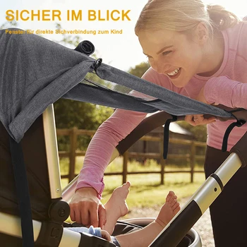 

Net Cart Pushchair Mosquito Net Buggy Crib Baby Stroller Safe Mesh Full Cover Infants Stroller Awning Sunscreen Cloth Bag Cover