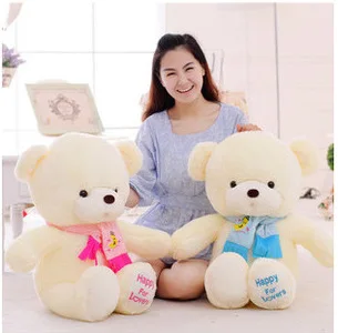 

Plush Toys Moon Item Scarf Teddy Bear Doll Couple Bear Love Big Bear