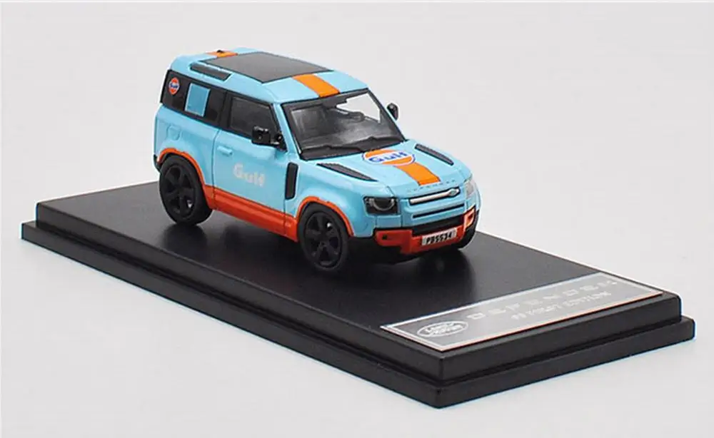 1/64 весы Land Rover Новый Defender залива версия литья под давлением модель автомобиля