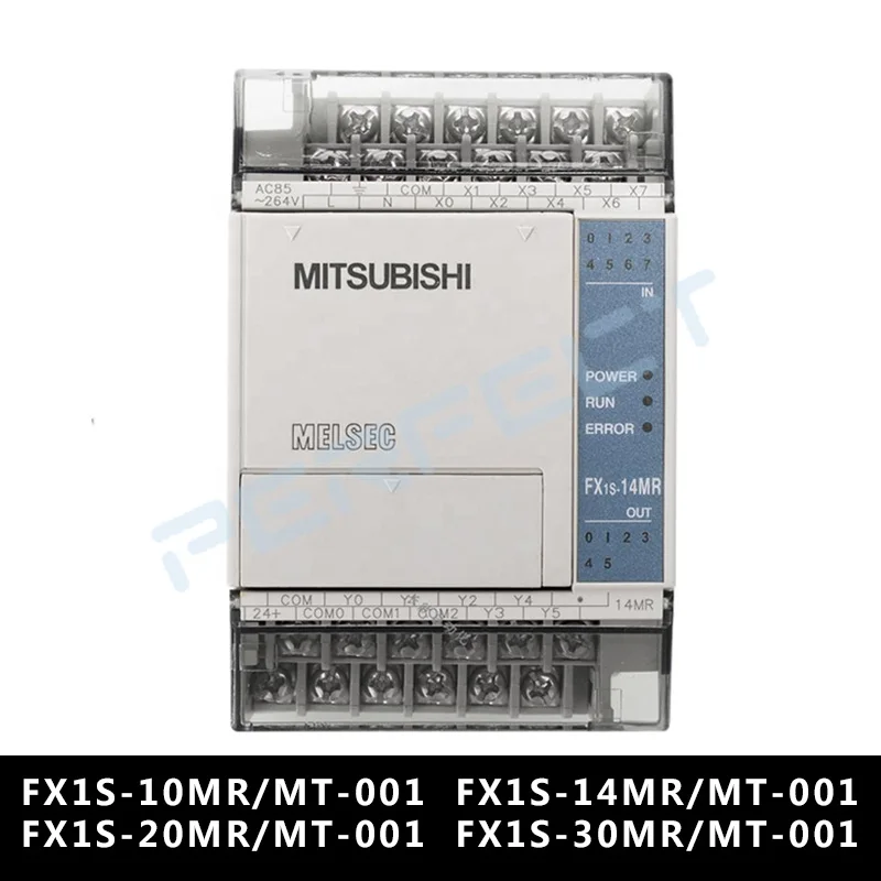 Mitsubishi PLC программируемый контроллер FX1S Series FX1S-10MR/MT-001 FX1S-14MR/MT-001 FX1S-20MR/MT-001 |