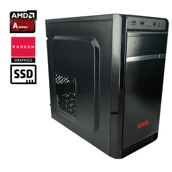 

System unit e2e4 Office Basic Plus, AMD A8-9600, 4Gb, 120Gb SSD, AMD Radeon R7, DOS, Basic-A8-9600-4G