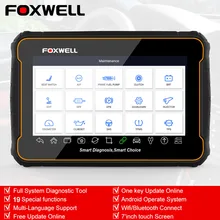 Foxwell GT60 profesyonel OBD2 otomotiv tarayıcı tam sistem otomatik teşhis tarayıcı araçları enjektör kodlama ODB2 araç teşhis