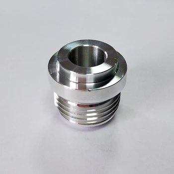 

-10AN AN10 Silver Male Aluminium Weld On Fitting Round Base