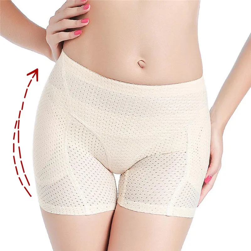 Booty Enhancer Invisibla подтяжка ягодиц формирователь набивка трусики пуш-ап низ Boyshorts сексуальное Корректирующее белье трусики Hip Padder
