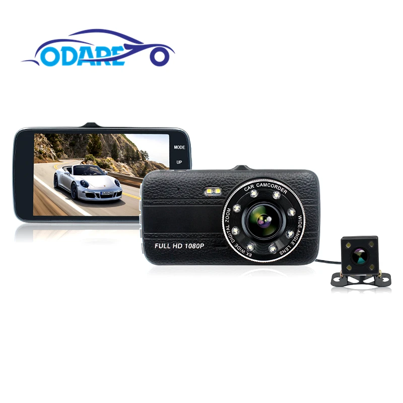 Автомобильный видеорегистратор Odare 4 &quot Full HD DVR 1080P 30 кадров/с видео 170 градусов