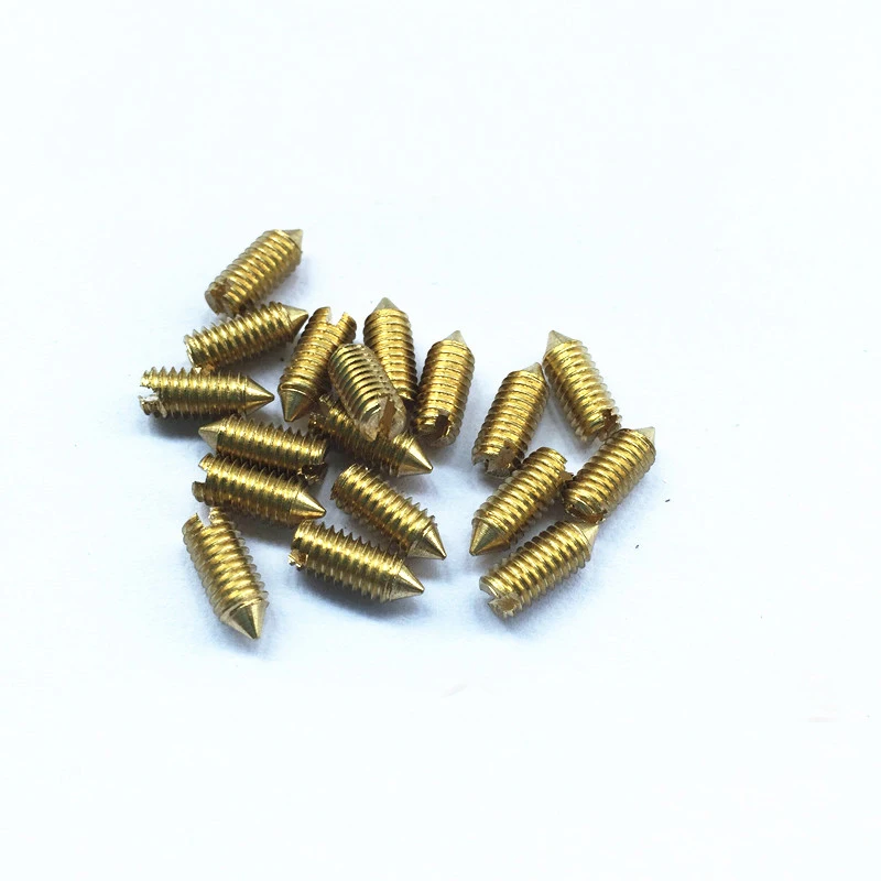 M2.5 slotted headless screws grubs tip end tighten bolts screw grub bolt 3-8mm