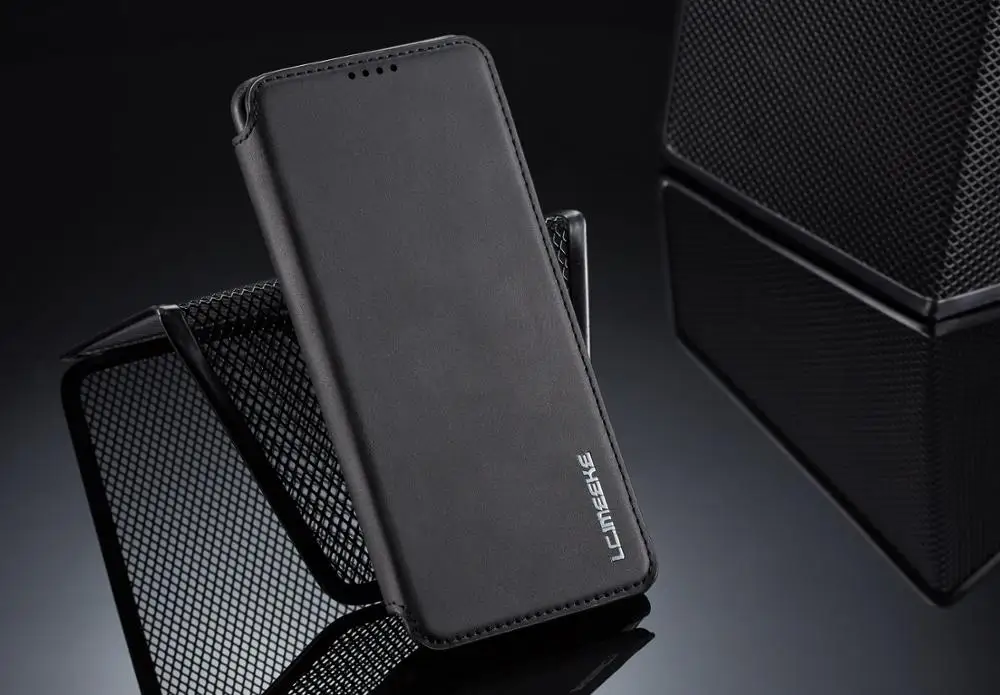 Black Чехол для телефона для iphone 7, 8, 6, 6 S, чехол Luxo, откидной кожаный чехол для iphone 7 PLUS, 8 PLUS, 6S PLUS, чехол-кошелек, Магнитный чехол-книжка - Цвет: Black