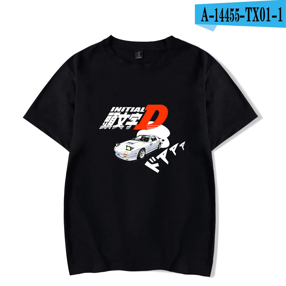 black Футболка с принтом Тойота AE86, футболки с принтом "D", модные мужские и женские футболки в стиле Харадзюку, уличная одежда в стиле хип-хоп с коротким рукавом - Цвет: black