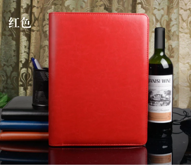 А4 Папка для документов портфель padfolio из искусственной кожи Конференц-сумка папка для бизнес-файлов менеджер индивидуальный логотип надпись