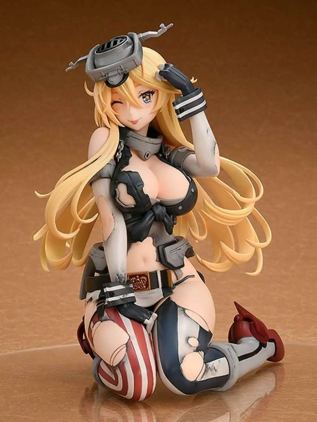 

Hi Jiafa Fleet Mother Ship Iowa Light Soldiers Boxed Garage Kit Model