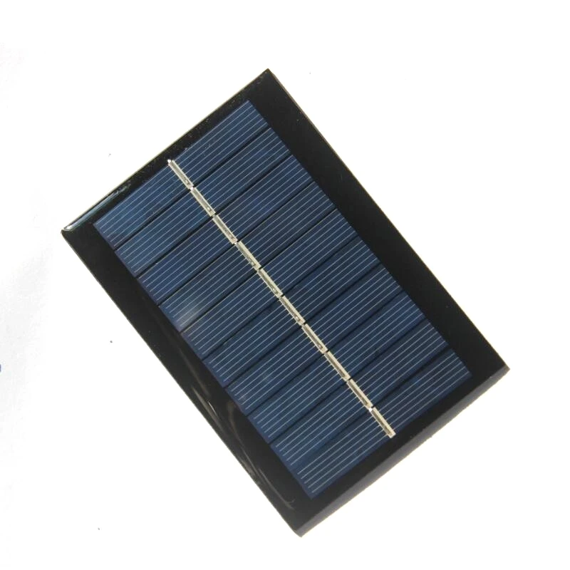 

BUHESHUI 1W 5V Solar Panel Cell Module Solar Charger For 3.7V Battery System Polycrystalline 100*70MM Wholesale 500pcs