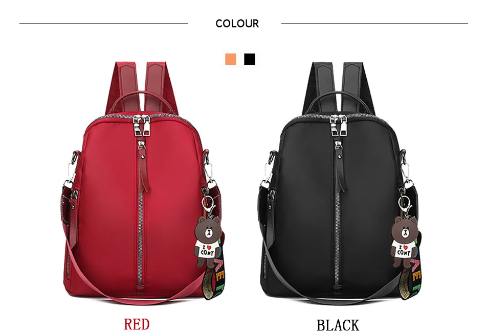SAC New Fashion Zipper Design Women Backpacks Quality Soft Canvas Backpacks For Girls Female School Bag Bagpack Rucksack mochila