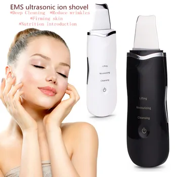 

Ultrasonic Scrubber Ultrasonic Skin Cleansing Deep Cleanser Can Remove Dirt and Blackhead Wrinkles Skin Beauty Instrument