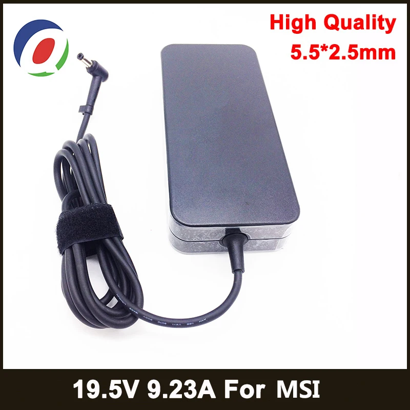 180W Power Supply 19.5V 9.23A 5.5*2.5mm Laptop Adapter for Asus for MSI GE72VR GS63VR WS63VR GS43VR GT60 GT70 ADP-180MB Charger