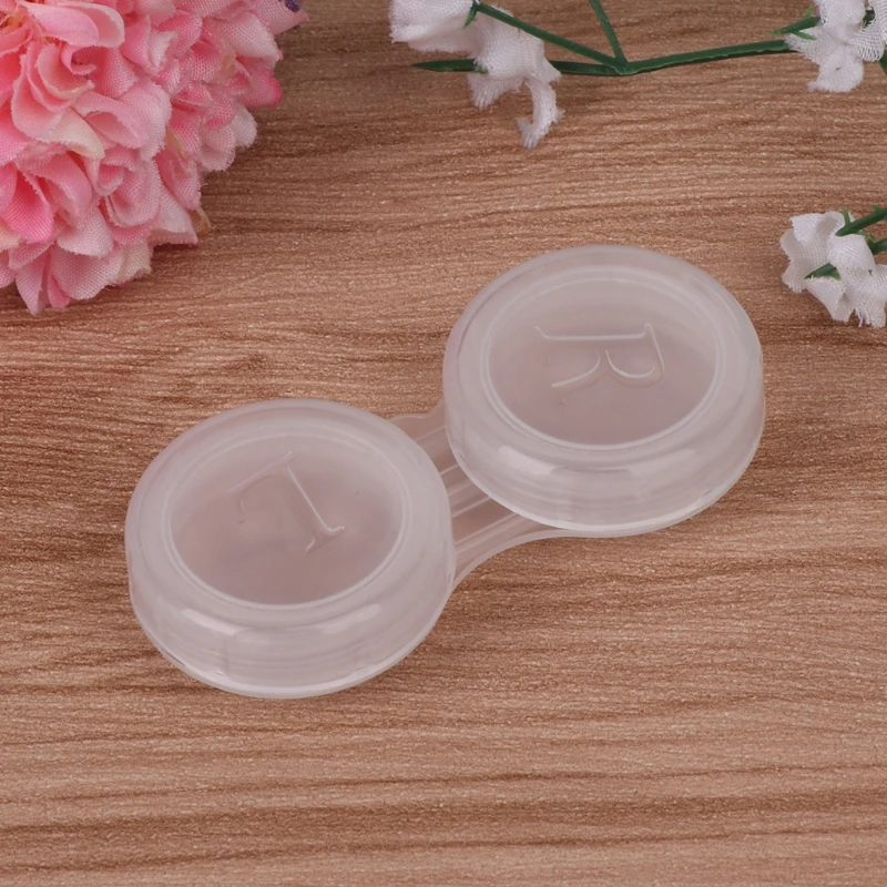 

Lens Box Mini Random Plastic Soaking Portable Travel Contact Storage Case Holder