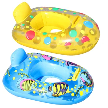 

2pcs PVC Inflatable Swimming Ring Baby Swimming Ring Inflatable Toy for Kids Toddler Girls Boys (Random Color)