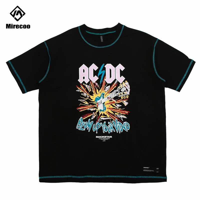 Punk Rock New T Shirt Streetwear Men Hipster Print Hip Hop T-Shirt Fashion Harajuku Tshirt Cotton Short Sleeve Tops Tees