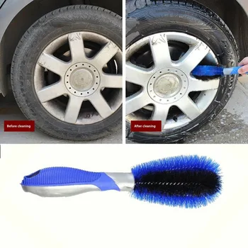 

Car Tyre Hub Cleaning Brush Motorcycle Wheel Tire Rim Scrub Brush Washing Dust Cleaning Tool for Car Wheel