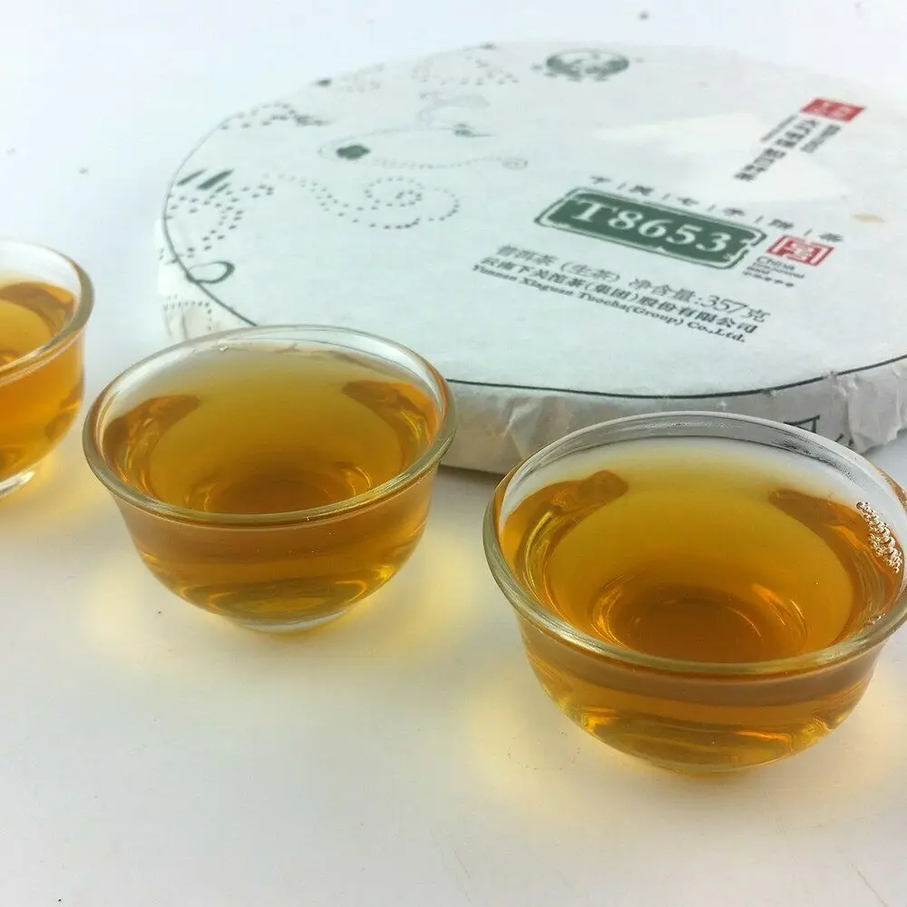 Xia Guan Tuocha Shen Pu'er T8653 сырой Pu-erh 357 г