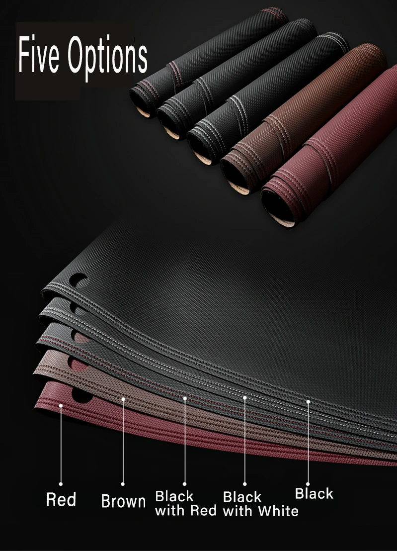 Dashboard-Console-Cover-PU-Leather-Protector-Sunshield-Pad-Fit-For-VW-Golf-MK7-2