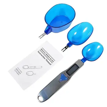 

3PCS 500/0.1g Electronic Digital Scale Spoon Scale Kitchen Weight Food Measure Gram LCD Display