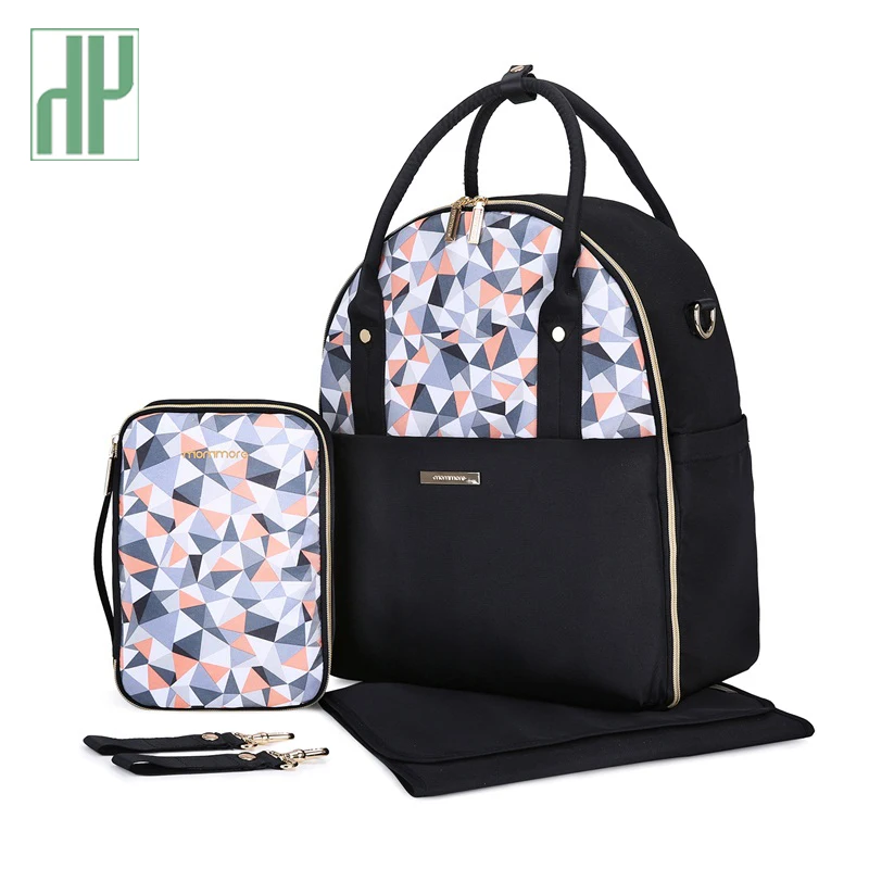 

Baby Nappy Bag with Changing Pad Baby Diaper Backpacks Mummy Diaper Bags Multifunctional Picnic Cloth Backpacks