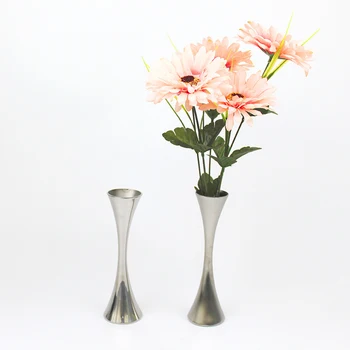 

Fashion Stainless Steel Rose Vases Flower Holder for Home Decoration