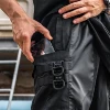 11 BYBB'S DARK Tactical Functional Cargo Pants Joggers Men Trousers Hip Hop Streetwear Ribbons Multi-pocket Pants Black WB189 4