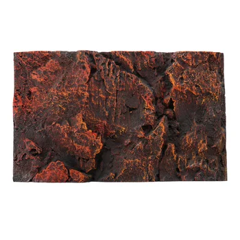 

1Pc Background Board Creative Stereo Beautiful Durable 3D Background Board Decorating Plate for Reptile Tank