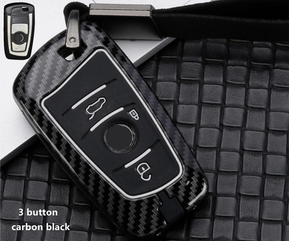 Автомобильный чехол для ключей из углеродного волокна для BMW M2 M3 M4 M5 M6 X3 1 3 4 5 6 серии X4 GT Fob смарт-ключ аксессуары