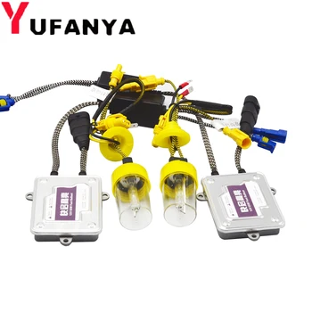 

55W AC Fast Hid Xenon Kit Conversion Set Xenon Ballast H1 H4 H7 H11 9005 9006 Xenon Bulbs 4300K 6000k Car Motorcycle Retrofit