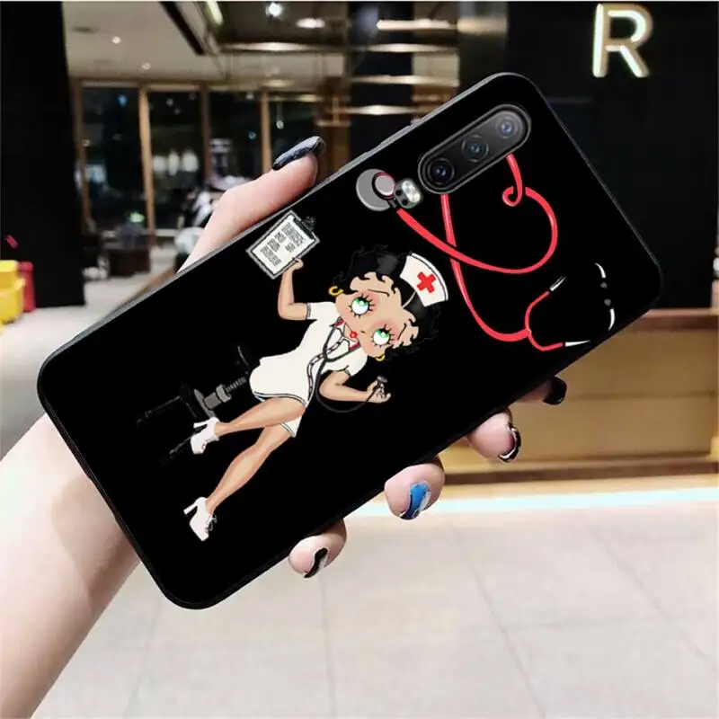 CUTEWANAN Nurse Medical Medicine Health Heart Phone Case Cover for Huawei P40 P30 P20 lite Pro Mate 20 Pro P Smart 2019 prime