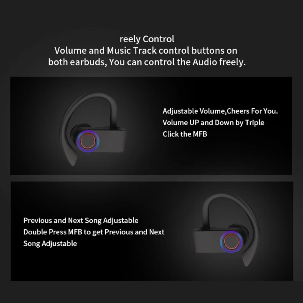 A9 TWS беспроводной Bluetooth 5,0 наушники музыка HiFi стерео спортивный мобильный телефон HD вызов наушники-вкладыши